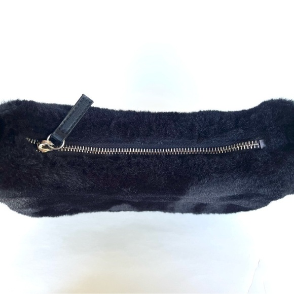 3/$20 ❤️ H&m Black Faux Fur Mini Shoulder Bag - Picture 4 of 5